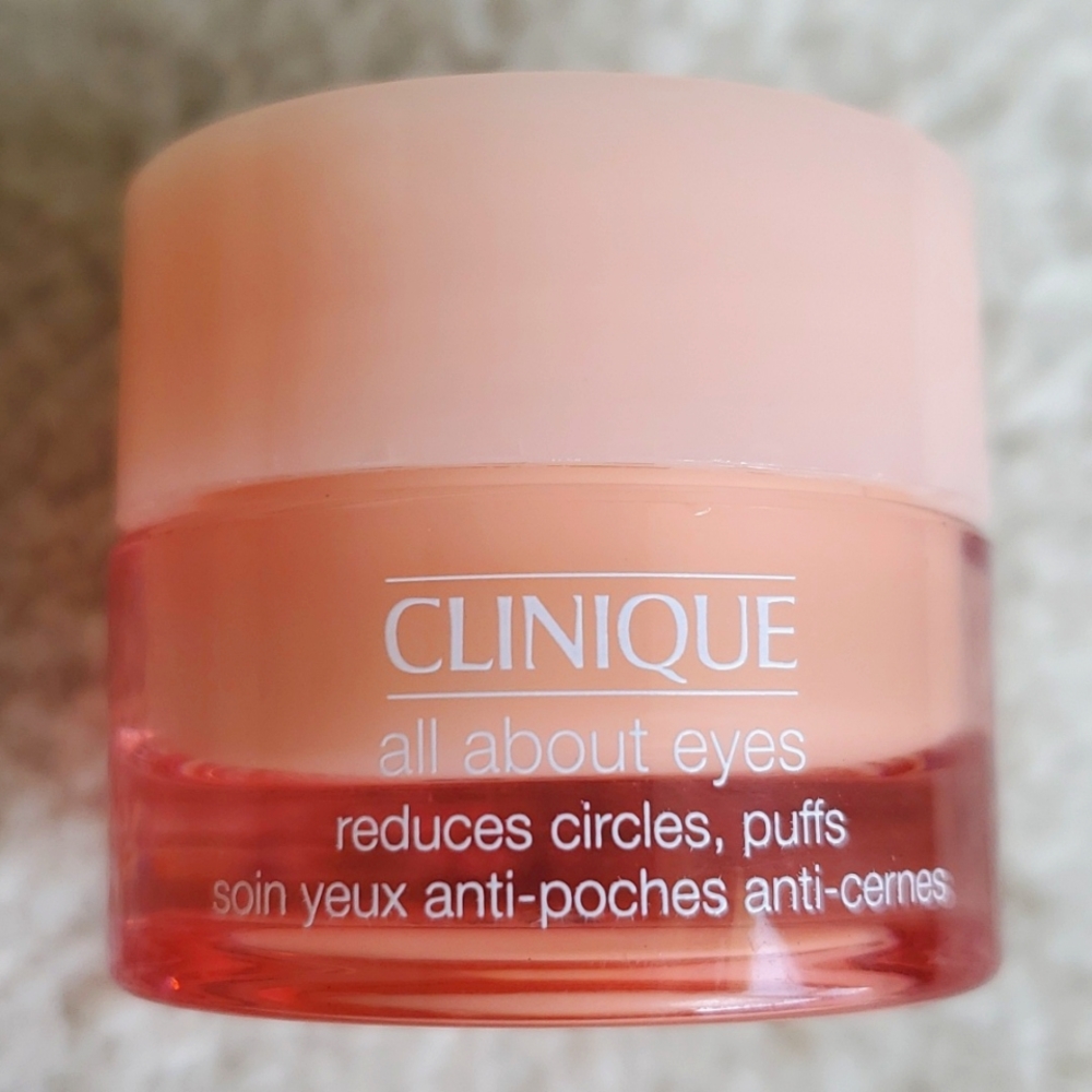 Clinique All About Eyes. Eye Cream Moisturizer - Reduces Circles, Puffs NEW